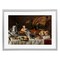 Stupell Industries Kittens on Still Life Feast Framed Print Under Glass, design by Masters Redux